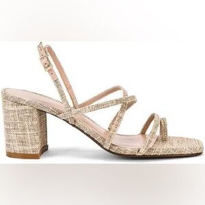 Raye Portland Heel in Natural Size 8